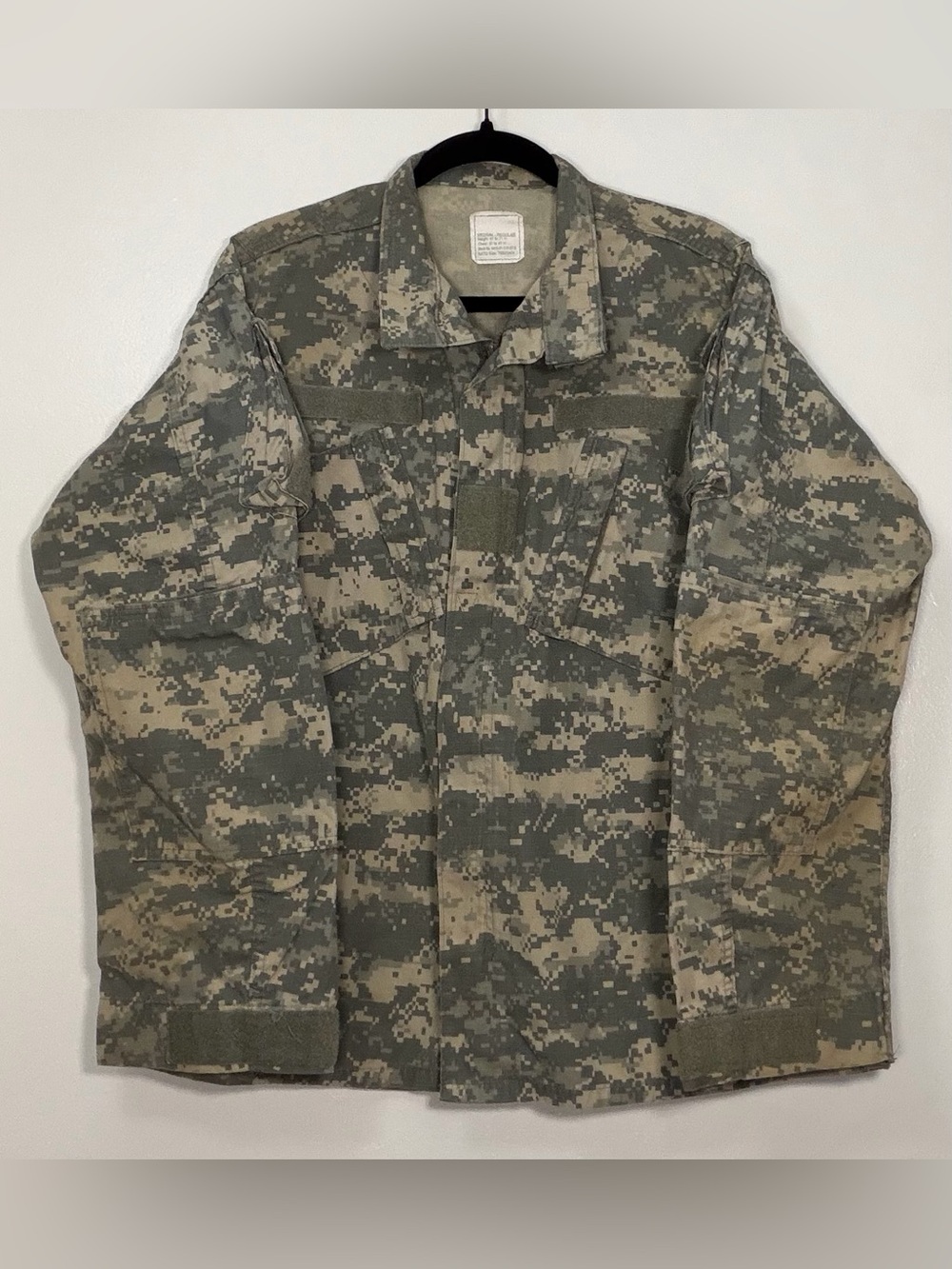 U.S. Army Digital Camo Field Jacket - Olive Green/Tan
